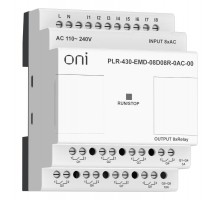 ПЛК 430 Модуль IO 8 DI 8 RO 220В AC  PLR-430-EMD-08D08R-0AC-00  ONI