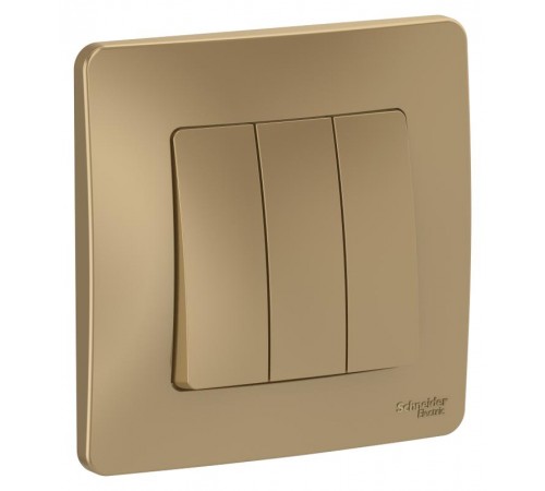 Blanca Титан С/У Выключатель 3-клавишный, 10А, 250B  BLNVS100504  SE