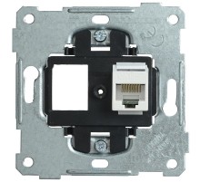 BOLERO Розетка компьютерная RJ45 Cat6 РK11-1-Б  EKB11-01  IEK