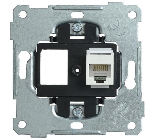 BOLERO Розетка компьютерная RJ45 Cat6 РK11-1-Б  EKB11-01  IEK