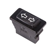 Выключатель (стеклоподъемника) клавишный 12V 20А (5с) (ON)-OFF-(ON) черный  36-4410  REXANT