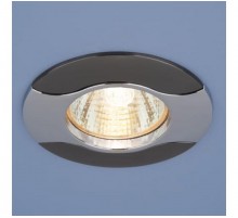 Светильник точечный встраиваемый 7006 MR16 CH/BK хром/черный  a039561  Elektrostandard