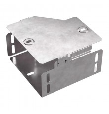 Переходник правый с крышкой Стандарт 150х100х80  PR16.0505  Промрукав