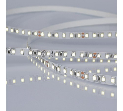 Лента светодиодная дневной свет 6500K ULS-2835-120LED/m-8mm-IP20-DC24V-9,6W/m-5M-6500K  UL-00005870  Uniel