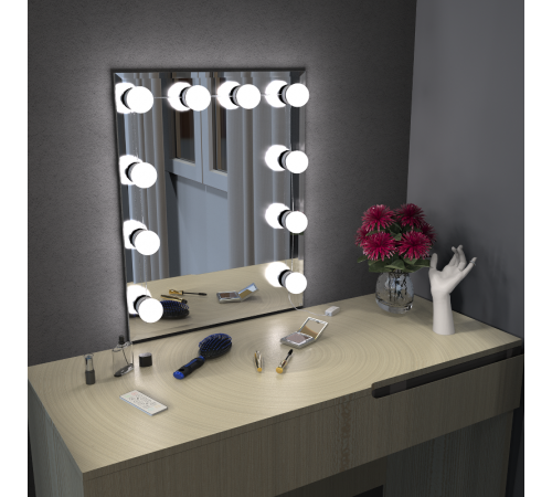 Светодиодный светильник MAKEUP MK001 10W 780lm 220-240V для зеркала LED 1/8/48  MK001  Gauss