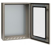 Щит с монтажной панелью ЩМП-3-0 У2 IP54 с прозрач. дверцей (650х500х220) YKM11-03-54-1  IEK