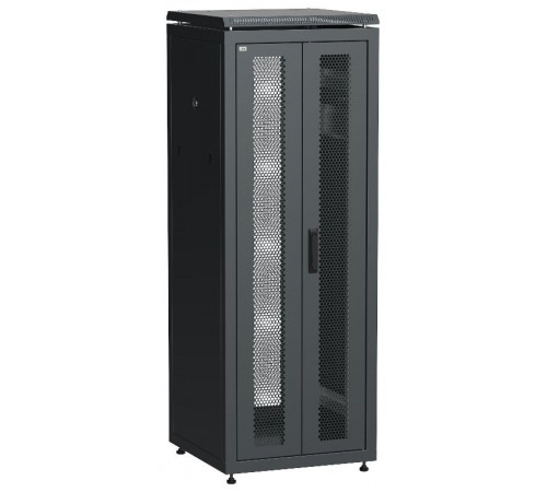 ITK LINEA N 33U 600х600мм распаш. перф. дв. задн. перф. чер.  LN05-33U66-2PP  ITK