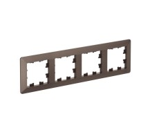 AtlasDesign Air Рамка 4-ая, Мокко / Дымчатый Черный  ATN220604  SE