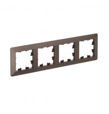 AtlasDesign Air Рамка 4-ая, Мокко / Дымчатый Черный  ATN220604  SE