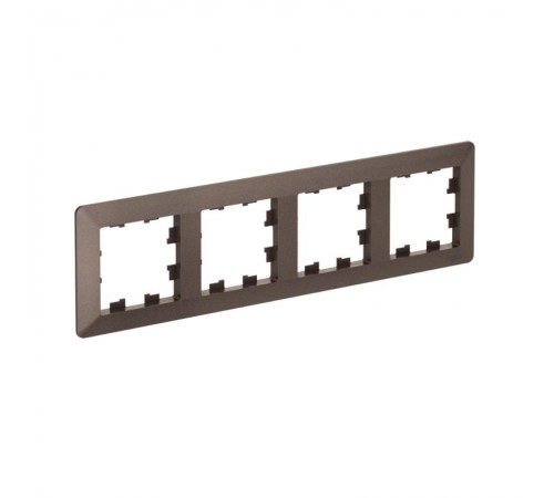 AtlasDesign Air Рамка 4-ая, Мокко / Дымчатый Черный  ATN220604  SE