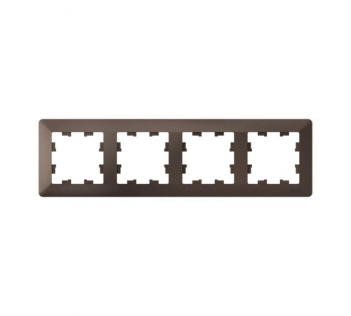 AtlasDesign Air Рамка 4-ая, Мокко / Дымчатый Черный  ATN220604  SE