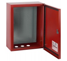 Корпус металлический  SIMPLE ЩМПг-04 (400х300х175) IP54 У2 красный RAL 3000   Б0047702  ЭРА