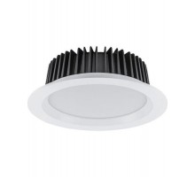 Светильник встраиваемый светодиодный 20W, 1800Lm, 2700K, 90 градусов, белый, AL253 с драйвером в комплекте серия MarketBright  48998  FERON