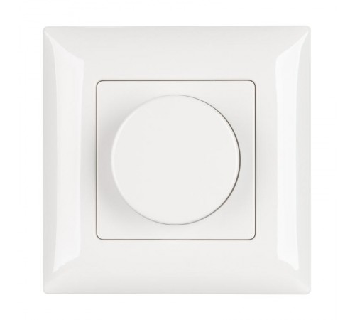 Панель SMART-P14-DIM-P-IN White (230V, 1.5A, 0/1-10V, Rotary, 2.4G) (Arlight, IP20 Пластик, 5 лет)  033010  Arlight