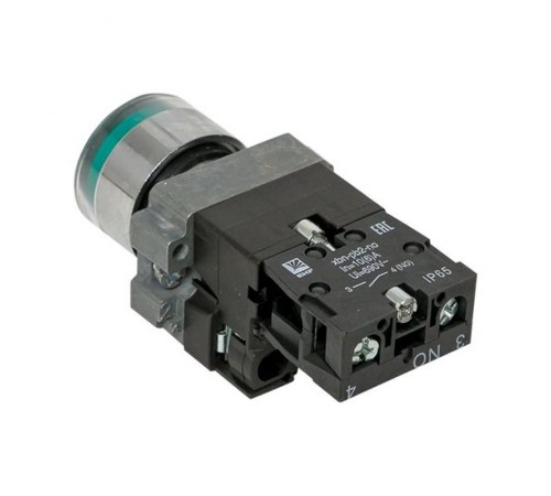 Кнопка BA31 с подстветкой 230В зеленая NO IP65  PROxima  xb2-bw31-230-65  EKF