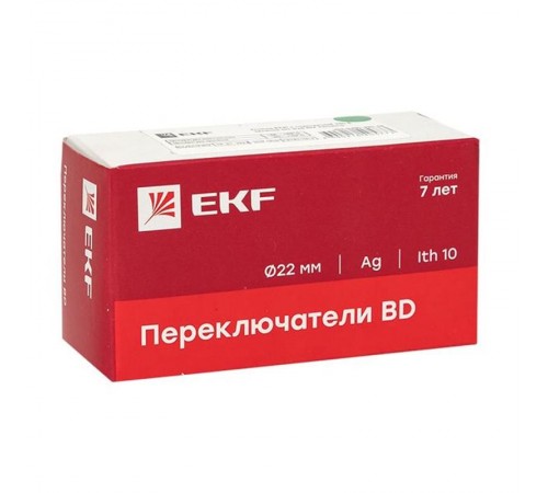 Кнопка BA31 с подстветкой 230В зеленая NO IP65  PROxima  xb2-bw31-230-65  EKF