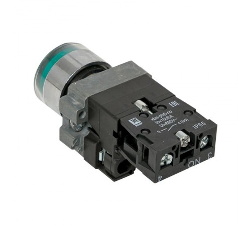 Кнопка BA31 с подстветкой 230В зеленая NO IP65  PROxima  xb2-bw31-230-65  EKF