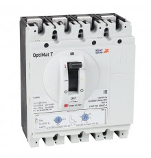 Выключатель автоматический OptiMat T250L TM 250A 4P  355757  КЭАЗ