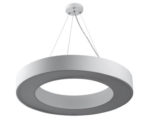Светильник светодиодный Geometria Ring SPO-133-W-40K-045 45Вт 4000К 3200Лм IP40 600*600*80 белый подвесной  Б0050562  ЭРА