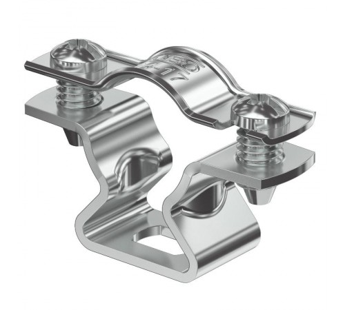 Крепежная скоба дистанционная 14-17 мм (с продольным отверстием) из алюминия  1362812  OBO Bettermann