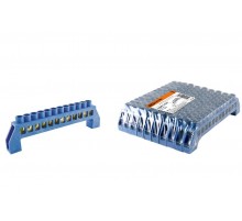 Шина "N" нулевая в изоляторе 6х9мм 12 групп   SQ0801-0020  TDM