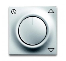 Плата центральная (накладка) для комфортного механизма жалюзи 6419 U, серия impuls, серебистый алюминий  6430-0-0376   2CKA006430A0376  ABB