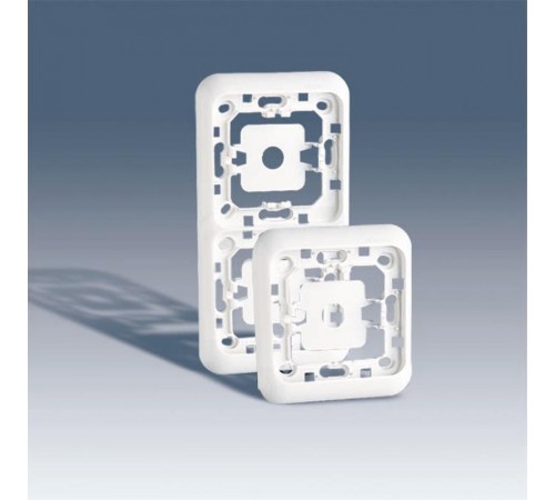 Simon 73 Рамка с вырезом под вставку, 1 пост, 82*89мм, S73, белый  73610-30  Simon