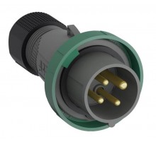 Вилка кабельная Easy&Safe 332EP10W, 32А, 3P+E, IP67, 10ч2CMA101106R1000 ABB