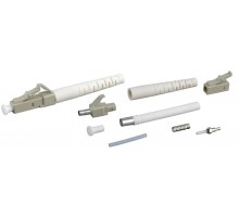 Разъем клеевой LC-MM-3 LC, MM(для многомодового кабеля), 3 мм, (белый)  34121  Hyperline