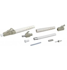 Разъем клеевой LC-MM-3 LC, MM(для многомодового кабеля), 3 мм, (белый)  34121  Hyperline