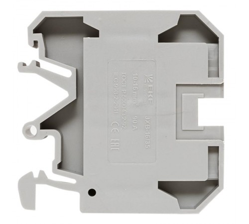 Колодка клеммная JXB-16/35 серая EKF PROxima  plc-jxb-16/35gy  EKF