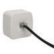 Минск Розетка RJ-45 1-местная, ОП  1А, 120В, белая EKF Basic  EGK01-035-10  EKF