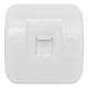 Минск Розетка RJ-45 1-местная, ОП  1А, 120В, белая EKF Basic  EGK01-035-10  EKF