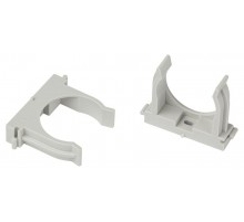 Крепеж клипса для труб  CLIP-40-G-MP d 40мм серый для монтажного пистолета (прямой монтаж) 25шт CLIP-40-G-MP  Б0062027  ЭРА