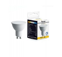 Лампа светодиодная диммируемая, (9W) 230V GU10 2700K MR16, LB-561  51061  FERON
