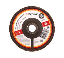 Круг лепестковый торцевой, P40, 150х22,2мм  KR-90-0018  Kranz