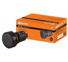 Кнопка переключатель SB7-EA25 d22мм 1з+1р черная  SQ0746-0020  TDM