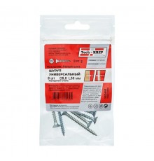 Саморез ШУц 5,0х50 пот. гол. (8 шт) - пакет ( 0,036 кг)  102448  Tech-KREP
