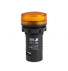 Лампа светодиодная OptiSignal Compact D22 C7-L-B5 желтая 24 В AC/DC XB7EV05BP  362152  КЭАЗ