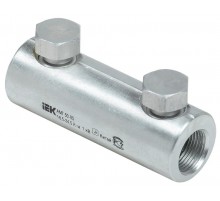 Гильза алюминиевая механическая со срывными болтами АМГ 50-95 до 1 кВ  UZA-29-S50-S95-1  IEK