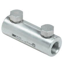 Гильза алюминиевая механическая со срывными болтами АМГ 50-95 до 1 кВ  UZA-29-S50-S95-1  IEK