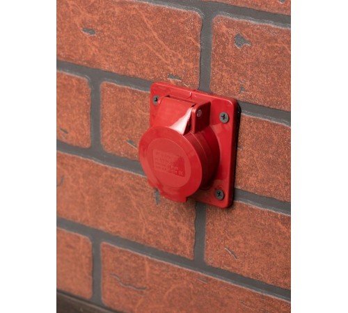 Розетка стационарная внутренняя 414 3Р+РЕ 16А 380В IP44 EKF PROxima  ps-414-16-380  EKF