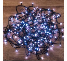 Гирлянда светодиодная универсальная 200 LED БЕЛЫЕ 20 метров, с контроллером  303-106  NEON-NIGHT