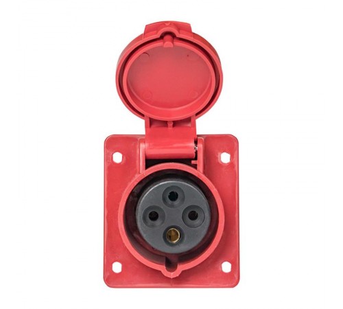 Розетка стационарная внутренняя 414 3Р+РЕ 16А 380В IP44 EKF PROxima  ps-414-16-380  EKF