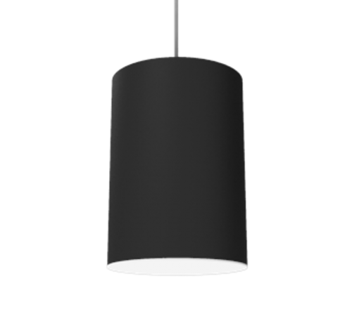 Светодиодный светильник DL-Roll подвесной 15 Вт 4000 К 120х170 мм RAL9005 черный муар с рассеивателем опал DALI  V1-R0-90136-30D01-2001540  VARTON