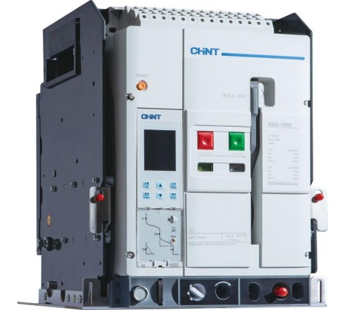 Воздушный авт. выкл. NA8-1600N-1250M/3P выкат.,1250А, 55кА, тип M, AC230В (R)  324229  CHINT