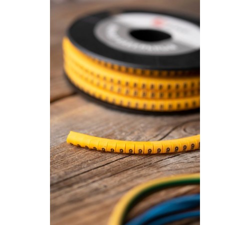 Маркер-кабельный 2,5кв.мм "9" (1000шт.) (ЕС-1) EKF PROxima  plc-KM-2.5-9  EKF