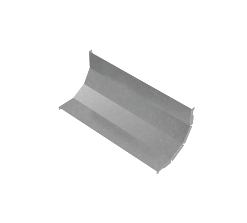 Крышка внутр. верт. угла 90 гр. 400 мм "ПЛЮС" HD  KNLplus90-400 HD   КМ-профиль