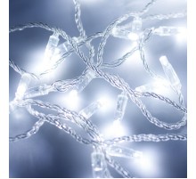 Светодиодная гирлянда ARD-STRING-CLASSIC-10000-CLEAR-100LED-FLASH WHITE (230V, 7W)  025782  Arlight