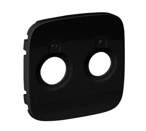 Valena ALLURE Антрацит Накладка розетки TV-R  754788  Legrand